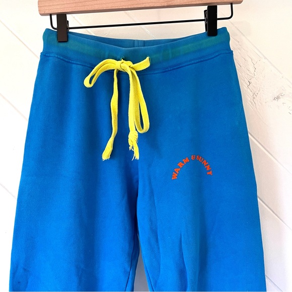 Bright blue joggers by Warm - Picture 2 of 6